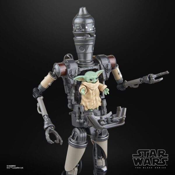 Star Wars: The Mandalorian Black Series Akció Figura 2-Pack IG-12 & Grogu 15 cm Star Wars: The Mandalorian Black Series Akció Figura 2-Pack IG-12 & Grogu 15 cm