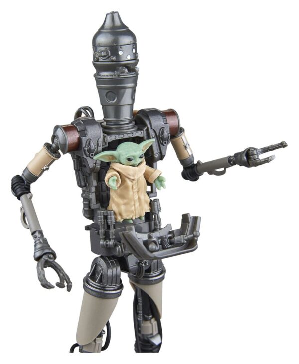 Star Wars: The Mandalorian Black Series Akció Figura 2-Pack IG-12 & Grogu 15 cm Star Wars: The Mandalorian Black Series Akció Figura 2-Pack IG-12 & Grogu 15 cm