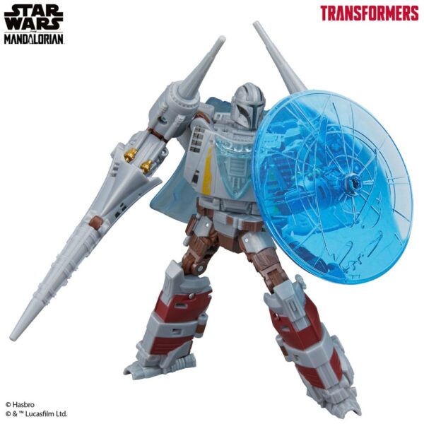 Star Wars x Transformers Akció Figura The Mandalorian / N-1 Starfighter 19 cm