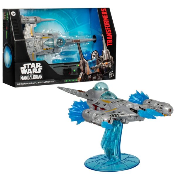 Star Wars x Transformers Akció Figura The Mandalorian / N-1 Starfighter 19 cm