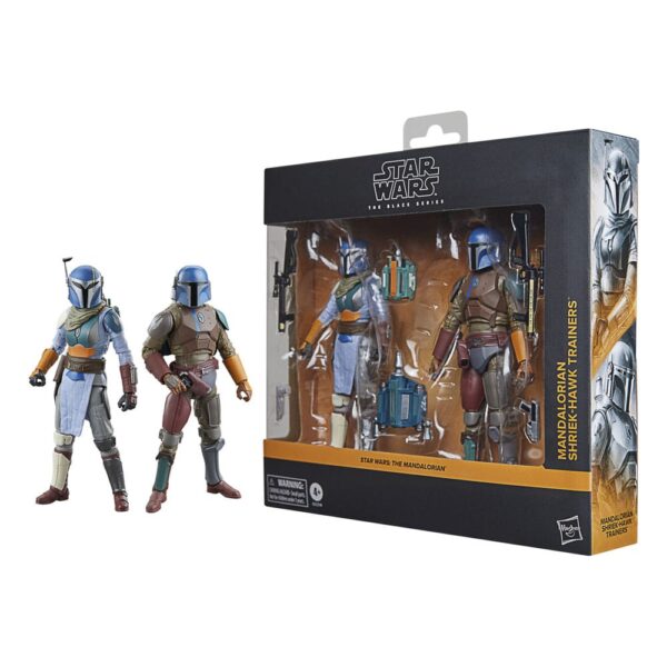 Star Wars: The Mandalorian Black Series Akció Figura 2-Pack Mandalorian Shriek-Hawk Trainers 15 cm Star Wars: The Mandalorian Black Series Akció Figura 2-Pack Mandalorian Shriek-Hawk Trainers 15 cm
