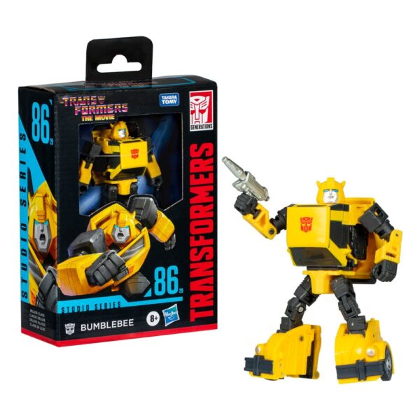 The Transformers: The Movie Studio Series Deluxe Class Akció Figura Bumblebee 11 cm The Transformers: The Movie Studio Series Deluxe Class Akció Figura Bumblebee 11 cm