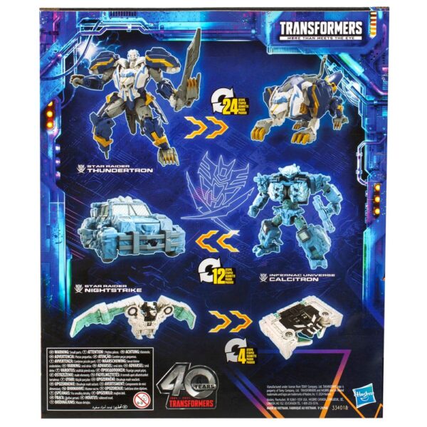 Transformers Generations Legacy United Leader Class Akció Figura Star Raider Thundertron 18 cm Transformers Generations Legacy United Leader Class Akció Figura Star Raider Thundertron 18 cm
