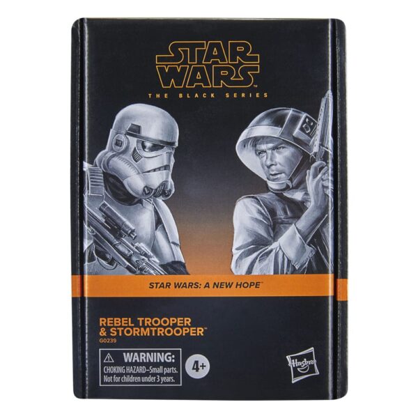 Star Wars Episode IV Black Series Akció Figura 2-Pack Rebel Trooper & Stormtrooper 15 cm Star Wars Episode IV Black Series Akció Figura 2-Pack Rebel Trooper & Stormtrooper 15 cm
