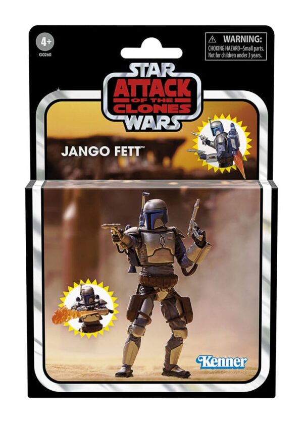 Star Wars Episode II Vintage Collection Akció Figura Jango Fett 10 cm Star Wars Episode II Vintage Collection Akció Figura Jango Fett 10 cm
