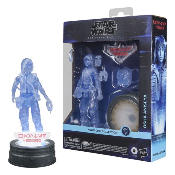 Star Wars Black Series Holocomm Collection Akció Figura Osha Aniseya 15 cm Star Wars Black Series Holocomm Collection Akció Figura Osha Aniseya 15 cm
