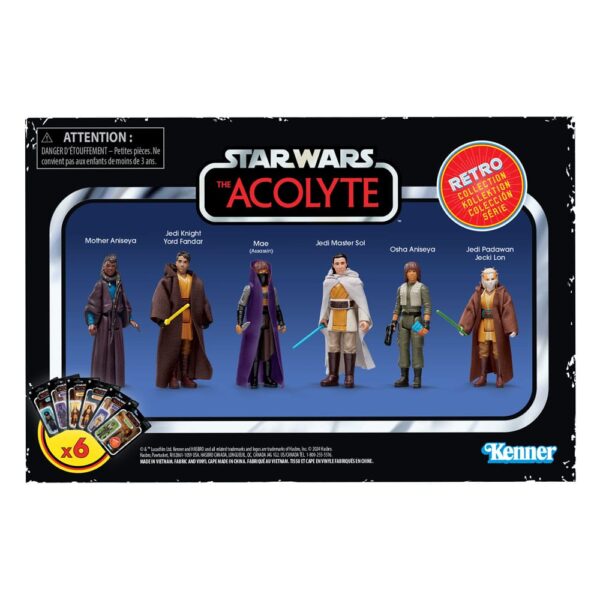 Star Wars: Acolyte Retro Collection Akció Figura 6-Pack 10 cm Star Wars: Acolyte Retro Collection Akció Figura 6-Pack 10 cm