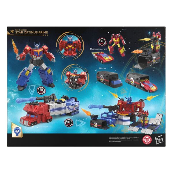 Transformers Age of the Primes Titan Class Akció Figura The Thirteen Star Optimus Prime 38 cm