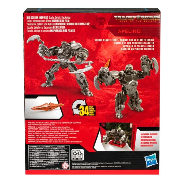 Transformers: Rise of the Beasts Generations Studio Series Leader Class Akció Figura Apelinq 22 cm