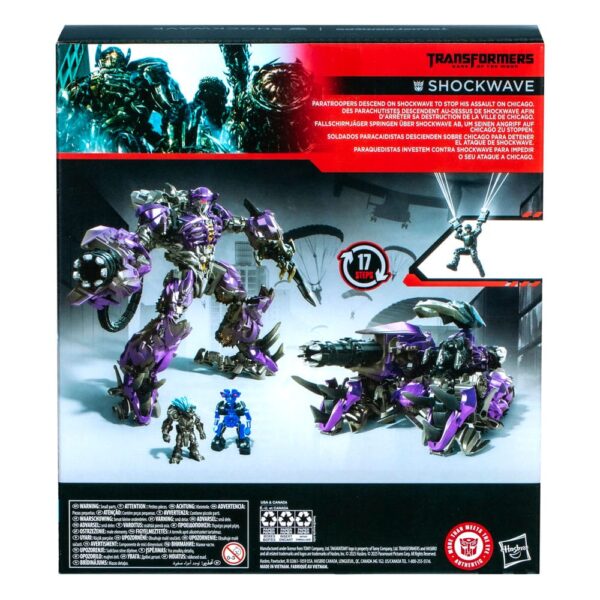 Transformers: Dark of the Moon Studio Series Leader Class Akció Figura Shockwave 21 cm Transformers: Dark of the Moon Studio Series Leader Class Akció Figura Shockwave 21 cm