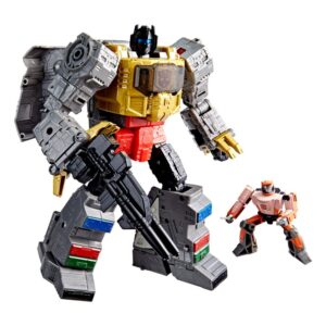 The Transformers: The Movie Studio Series Leader Class Akció Figura Dinobot Grimlock & Autobot Wheelie 22 cm