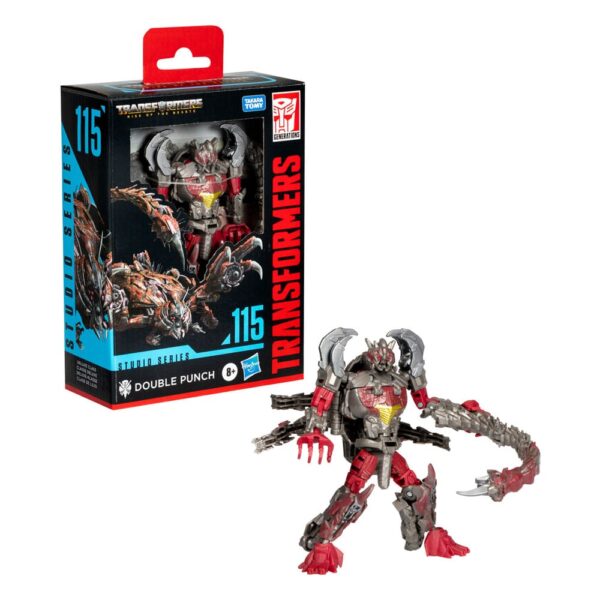 Transformers: Rise of the Beasts Generations Studio Series Deluxe Class Akció Figura Double Punch 11 cm Transformers: Rise of the Beasts Generations Studio Series Deluxe Class Akció Figura Double Punch 11 cm