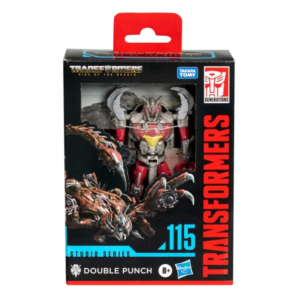 Transformers: Rise of the Beasts Generations Studio Series Deluxe Class Akció Figura Double Punch 11 cm Transformers: Rise of the Beasts Generations Studio Series Deluxe Class Akció Figura Double Punch 11 cm