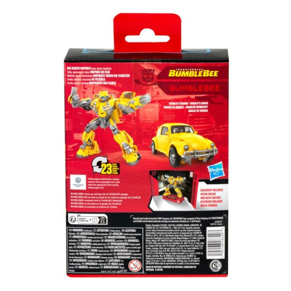 Transformers: Bumblebee Generations Studio Series Deluxe Class Akció Figura Bumblebee 11 cm Transformers: Bumblebee Generations Studio Series Deluxe Class Akció Figura Bumblebee 11 cm
