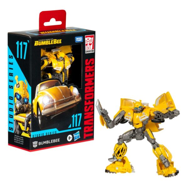 Transformers: Bumblebee Generations Studio Series Deluxe Class Akció Figura Bumblebee 11 cm Transformers: Bumblebee Generations Studio Series Deluxe Class Akció Figura Bumblebee 11 cm
