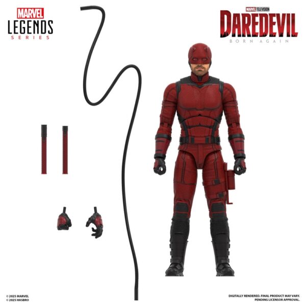 Daredevil: Born Again Marvel Legends Akció Figura Daredevil 15 cm Daredevil: Born Again Marvel Legends Akció Figura Daredevil 15 cm