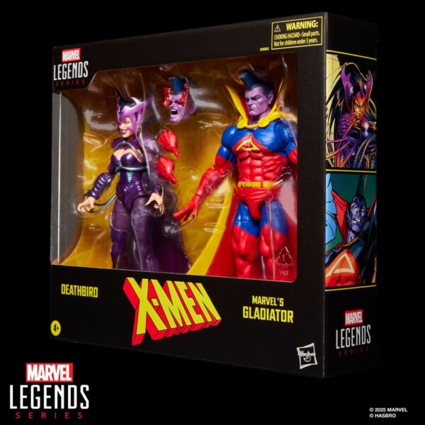 X-Men Marvel Legends Akció Figura 2-Pack Deathbird & Marvel's Gladiator 15 cm