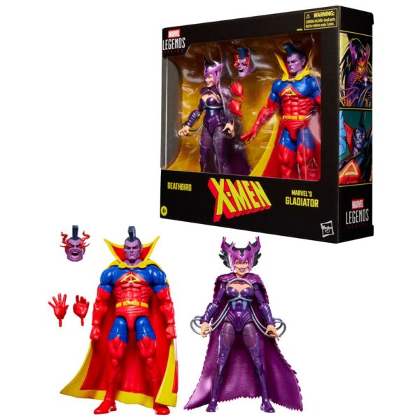 X-Men Marvel Legends Akció Figura 2-Pack Deathbird & Marvel's Gladiator 15 cm