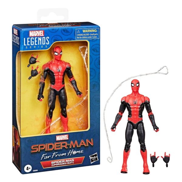 Spider-Man: Far From Home Marvel Legends Akció Figura Spider-Man (Upgraded Suit) 15 cm