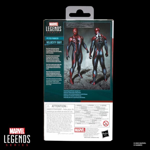 Spider-Man Marvel Legends Gamerverse Akció Figura Peter Parker Velocity Suit 15 cm Spider-Man Marvel Legends Gamerverse Akció Figura Peter Parker Velocity Suit 15 cm