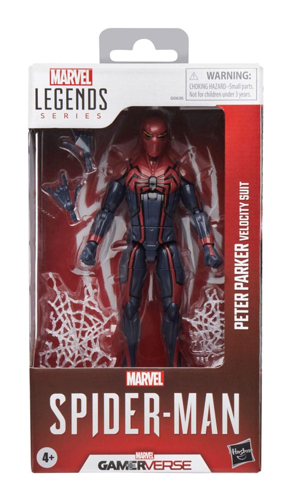 Spider-Man Marvel Legends Gamerverse Akció Figura Peter Parker Velocity Suit 15 cm Spider-Man Marvel Legends Gamerverse Akció Figura Peter Parker Velocity Suit 15 cm