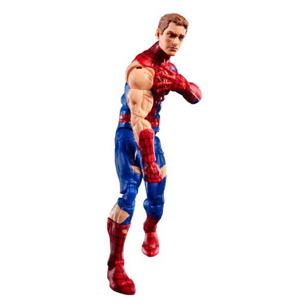 Marvel Legends Magic: The Gathering Akció Figura Battle-Damaged Spider-Man (plus Exclusive Foil Card) 15 cm