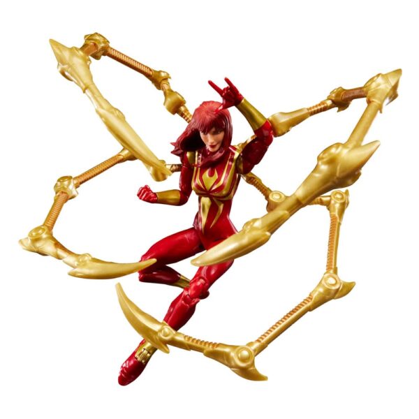 Marvel Legends Magic: The Gathering Akció Figura Mary Jane Watson (Iron Spider) (plus Exclusive Foil Card) 15 cm