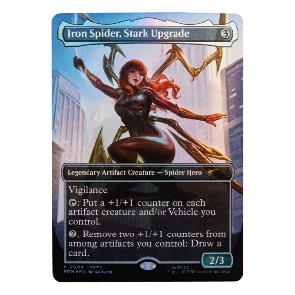 Marvel Legends Magic: The Gathering Akció Figura Mary Jane Watson (Iron Spider) (plus Exclusive Foil Card) 15 cm