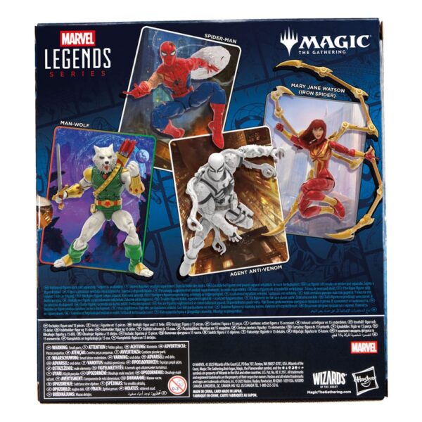 Marvel Legends Magic: The Gathering Akció Figura Agent Anti-Venom (plus Exclusive Foil Card) 15 cm