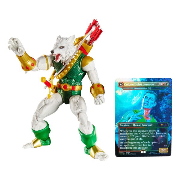 Marvel Legends Magic: The Gathering Akció Figura Man-Wolf (plus Exclusive Foil Card) 15 cm