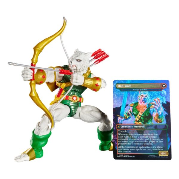 Marvel Legends Magic: The Gathering Akció Figura Man-Wolf (plus Exclusive Foil Card) 15 cm