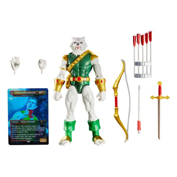 Marvel Legends Magic: The Gathering Akció Figura Man-Wolf (plus Exclusive Foil Card) 15 cm