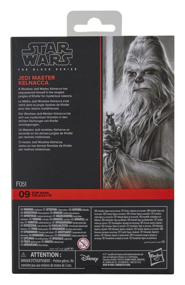 Star Wars: The Acolyte Black Series Akció Figura Jedi Master Kelnacca 15 cm Star Wars: The Acolyte Black Series Akció Figura Jedi Master Kelnacca 15 cm
