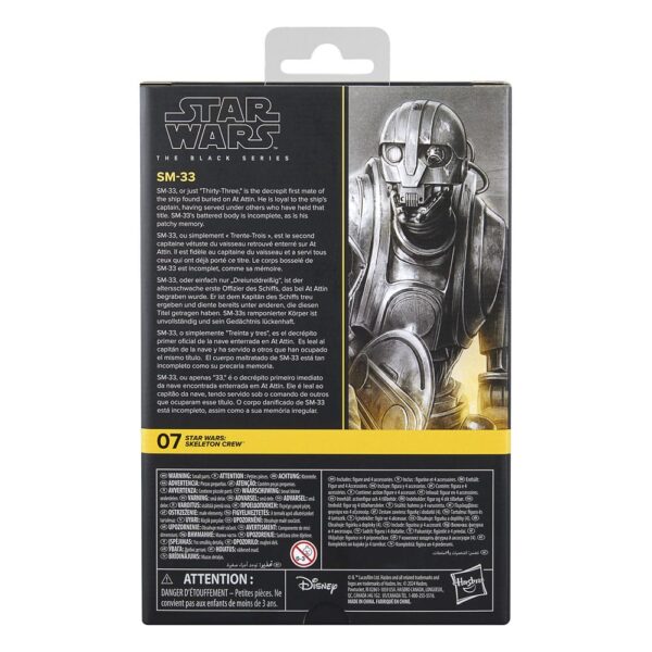 Star Wars: Skeleton Crew Black Series Akció Figura SM-33 15 cm Star Wars: Skeleton Crew Black Series Akció Figura SM-33 15 cm