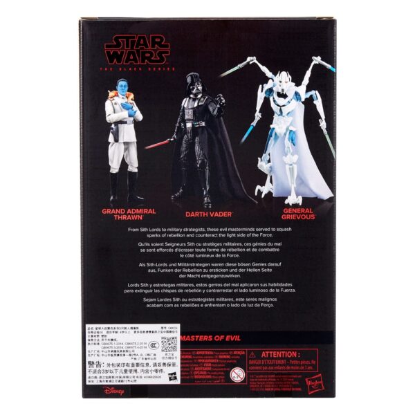 Star Wars Black Series Akció Figura 3-Pack Masters of Evil 15 cm Star Wars Black Series Akció Figura 3-Pack Masters of Evil 15 cm