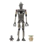 Star Wars: The Mandalorian Vintage Collection Akció Figura 3-Pack IG-12, Grogu & Anzellan 10 cm