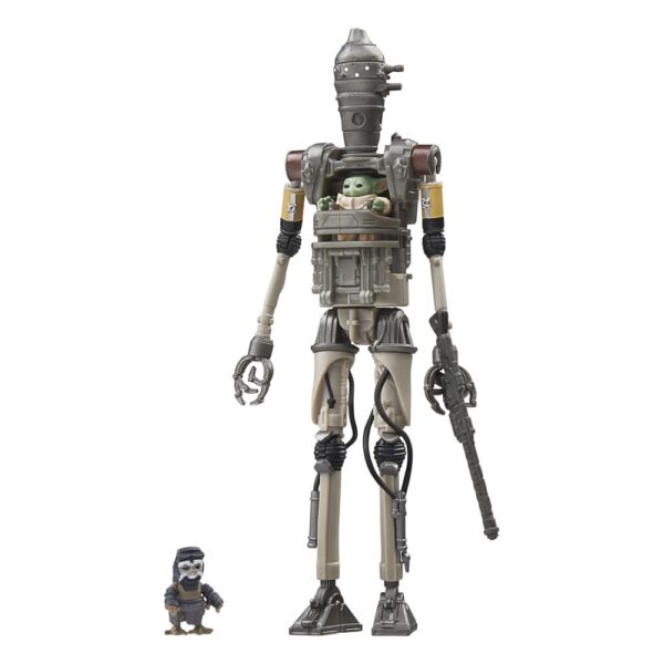 Star Wars: The Mandalorian Vintage Collection Akció Figura 3-Pack IG-12, Grogu & Anzellan 10 cm Star Wars: The Mandalorian Vintage Collection Akció Figura 3-Pack IG-12, Grogu & Anzellan 10 cm