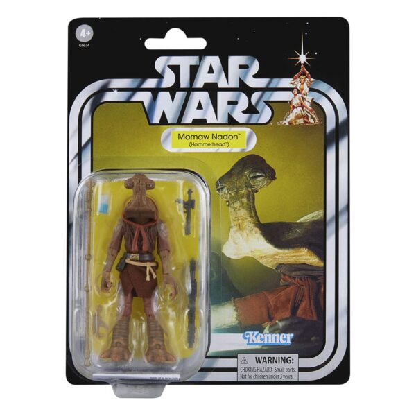 Star Wars Episode IV Vintage Collection Akció Figura Momaw Nadon (Hammerhead) 10 cm