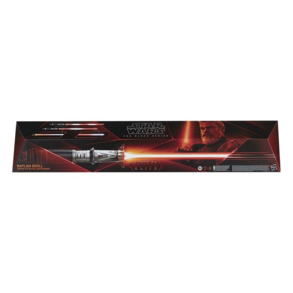 Star Wars: Ahsoka Black Series Replika Force FX Elite Lightsaber Baylan Skoll Star Wars: Ahsoka Black Series Replika Force FX Elite Lightsaber Baylan Skoll