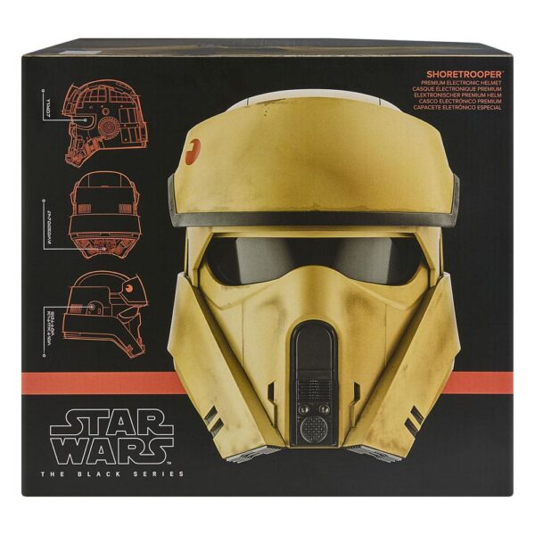 Star Wars: Andor Black Series Electronic Helmet Shoretrooper Star Wars: Andor Black Series Electronic Helmet Shoretrooper