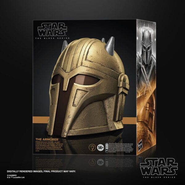 Star Wars: The Mandalorian Black Series Electronic Helmet The Armorer Star Wars: The Mandalorian Black Series Electronic Helmet The Armorer