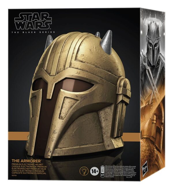 Star Wars: The Mandalorian Black Series Electronic Helmet The Armorer Star Wars: The Mandalorian Black Series Electronic Helmet The Armorer