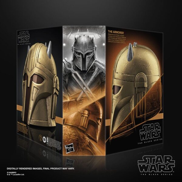 Star Wars: The Mandalorian Black Series Electronic Helmet The Armorer Star Wars: The Mandalorian Black Series Electronic Helmet The Armorer
