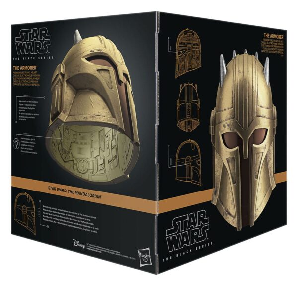 Star Wars: The Mandalorian Black Series Electronic Helmet The Armorer Star Wars: The Mandalorian Black Series Electronic Helmet The Armorer
