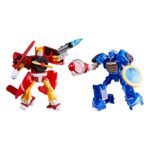 Sonic the Hedgehog x Transformers Akció Figura Wingtail & Blue Booster 13 cm