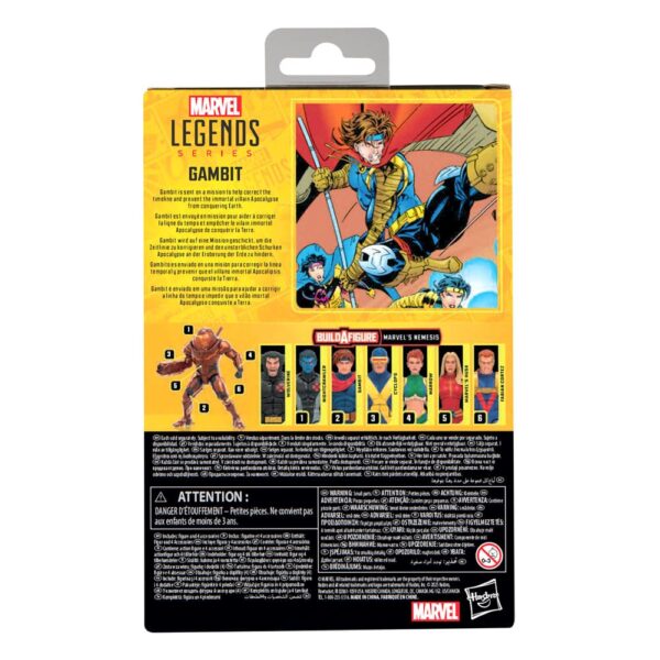 X-Men Marvel Legends Akció Figura Gambit (BAF: Marvel's Nemesis) 15 cm X-Men Marvel Legends Akció Figura Gambit (BAF: Marvel's Nemesis) 15 cm