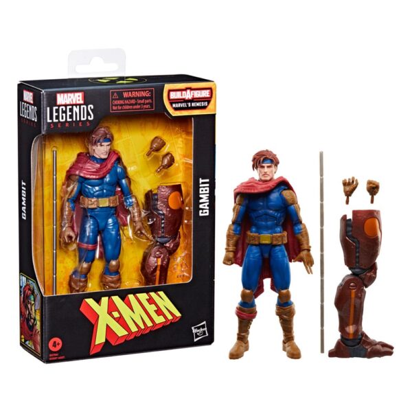 X-Men Marvel Legends Akció Figura Gambit (BAF: Marvel's Nemesis) 15 cm X-Men Marvel Legends Akció Figura Gambit (BAF: Marvel's Nemesis) 15 cm