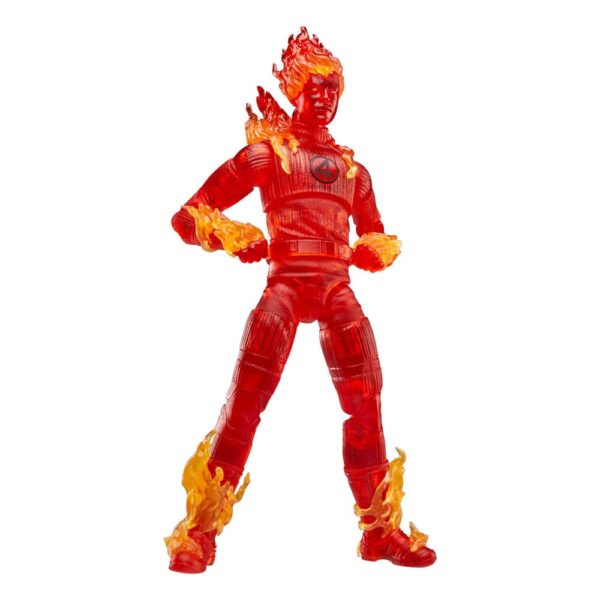 The Fantastic Four: First Steps Marvel Legends Akció Figura Human Torch 15 cm
