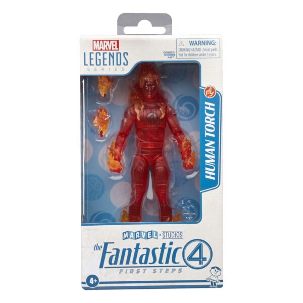 The Fantastic Four: First Steps Marvel Legends Akció Figura Human Torch 15 cm