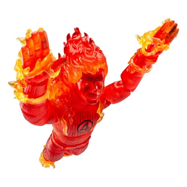 The Fantastic Four: First Steps Marvel Legends Akció Figura Human Torch 15 cm